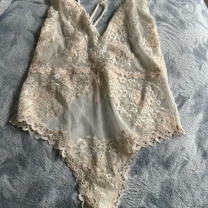 NWT Victorias Secret Lingerie Body Suit L